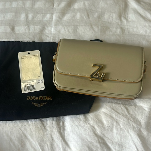 Zadig & Voltaire Initiale le mini calkskin - Picture 1 of 9